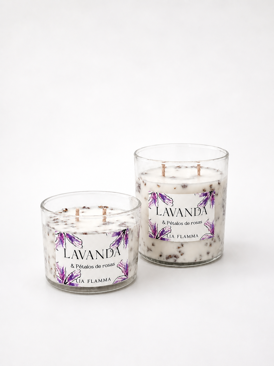 Vela Lavanda & Rosas