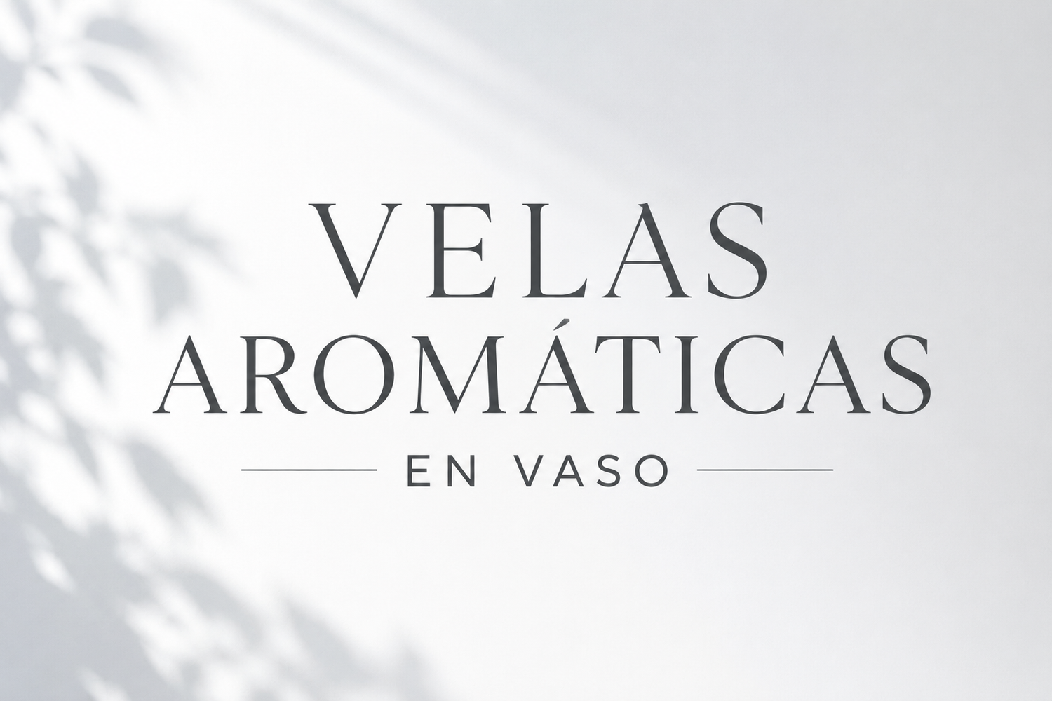 Velas Aromáticas Vaso