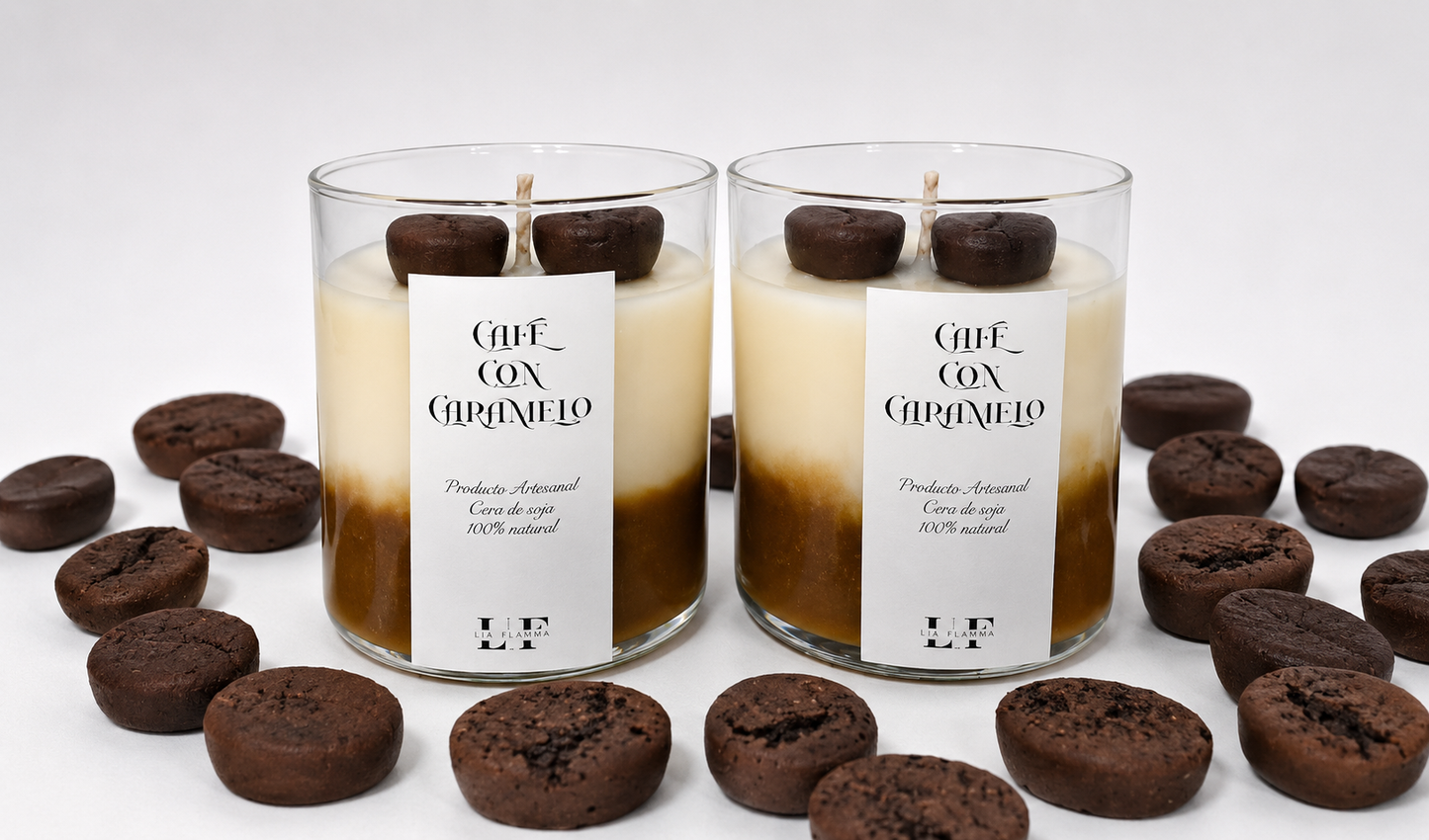 Vela Café con Caramelo