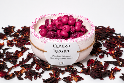 Vela Cereza Negra