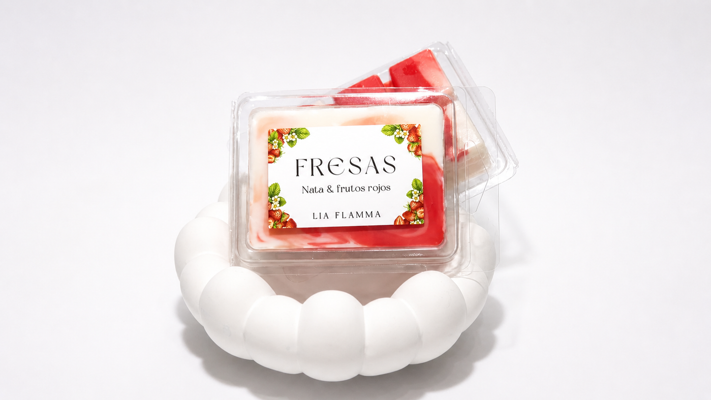 Wax Melt Fresas Nata