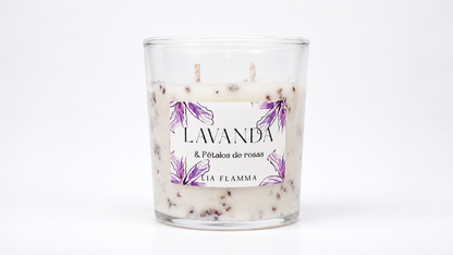 Vela Lavanda & Rosas