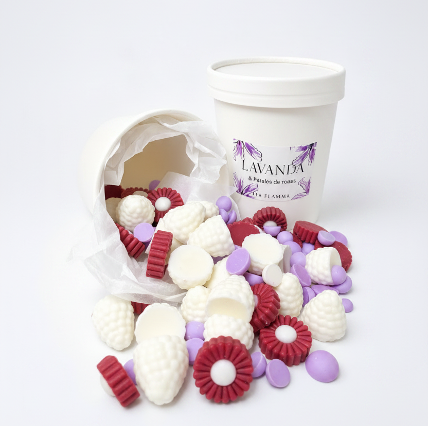 Wax Melt Lavanda & Rosas