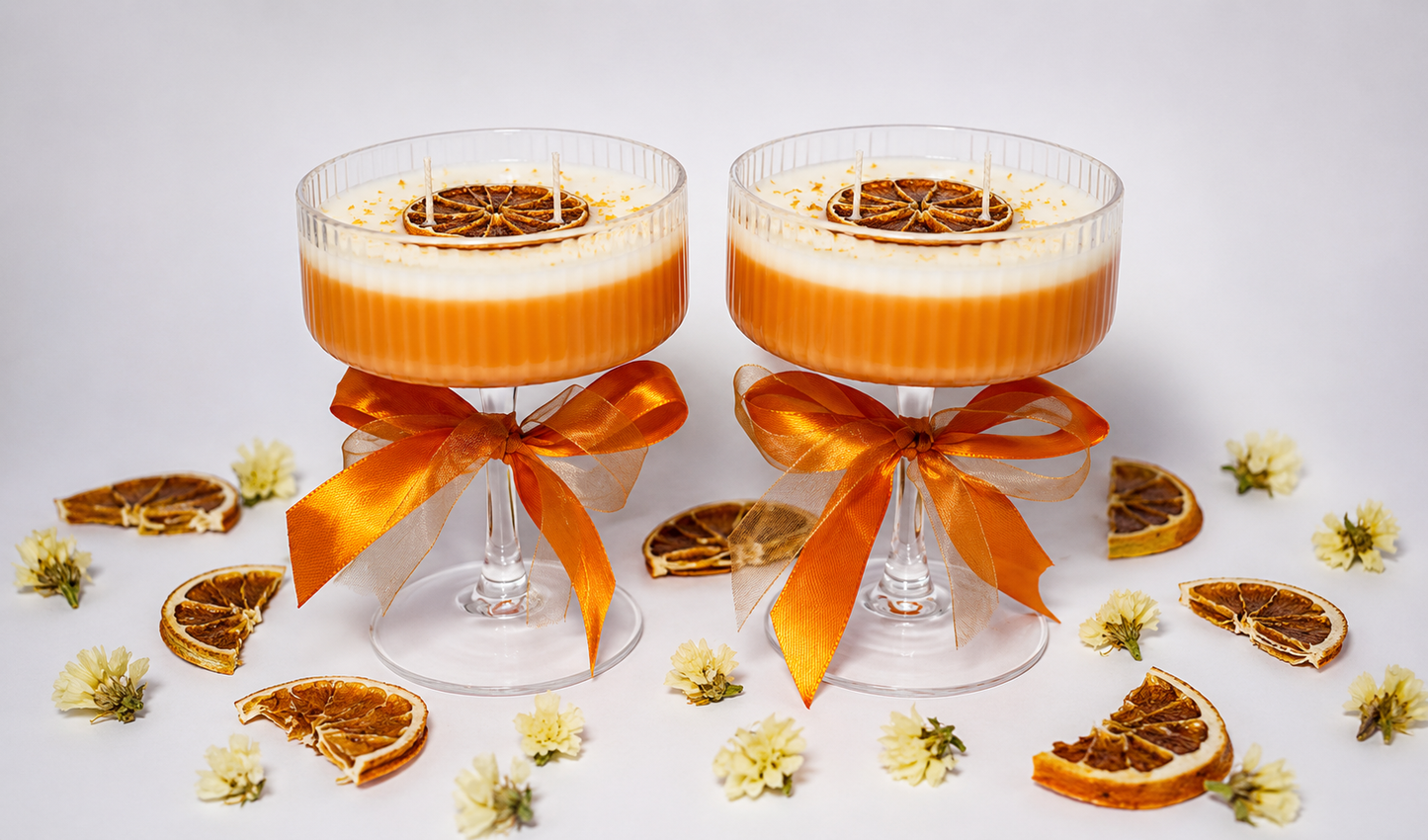 Vela Cóctel Naranja Especiada