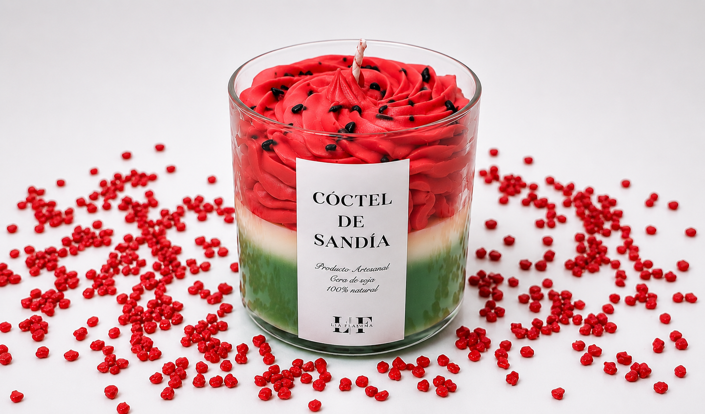 Vela Cóctel Sandía